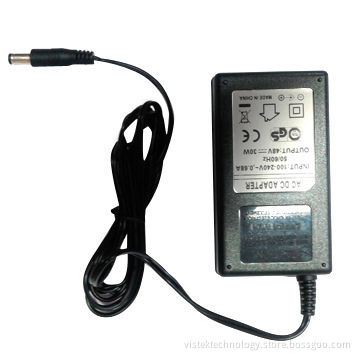 Vistek 48V 30W Desktop AC/DC Adapters VST-033 with High Voltage, Low Current, Used for Phone System